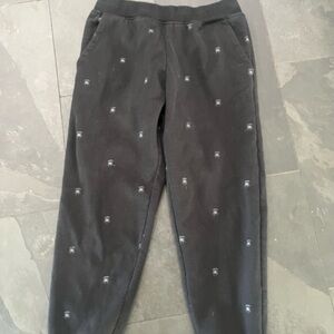 DWFH Deathworld Feral Hands Grunge streetwear black scorpion JoggerPants M